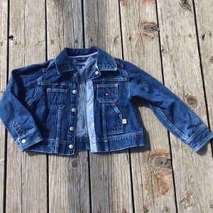Kids Tommy Hilfiger Denim Jean Jacket